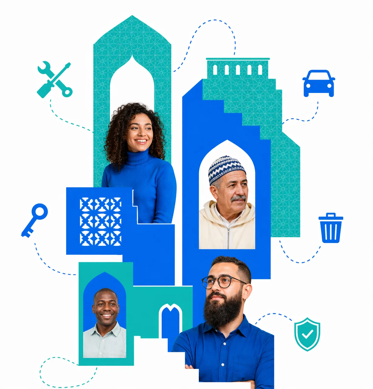 Darna, illustration de gestion de résidence